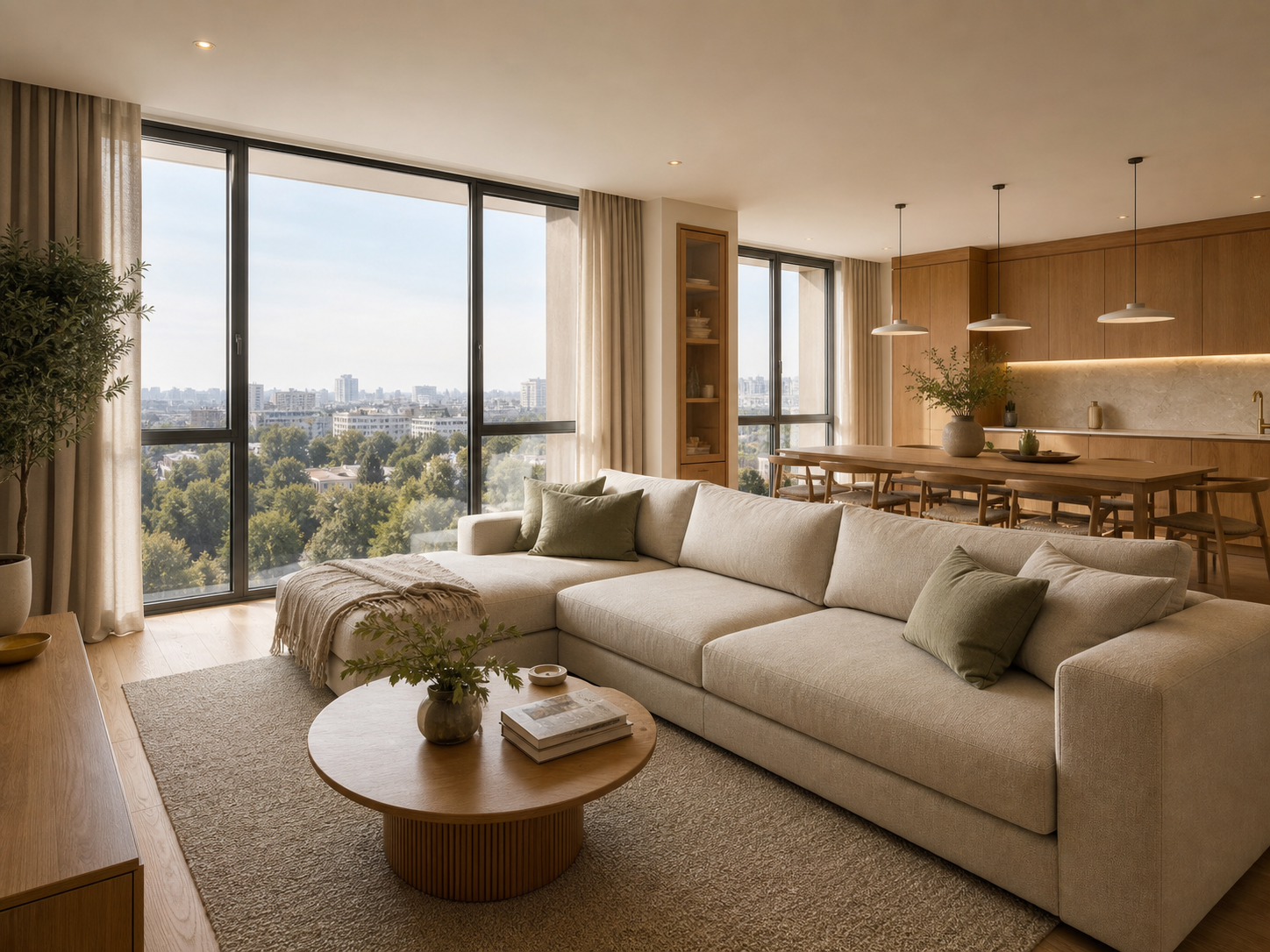 2-комнатная квартира, 61 м²